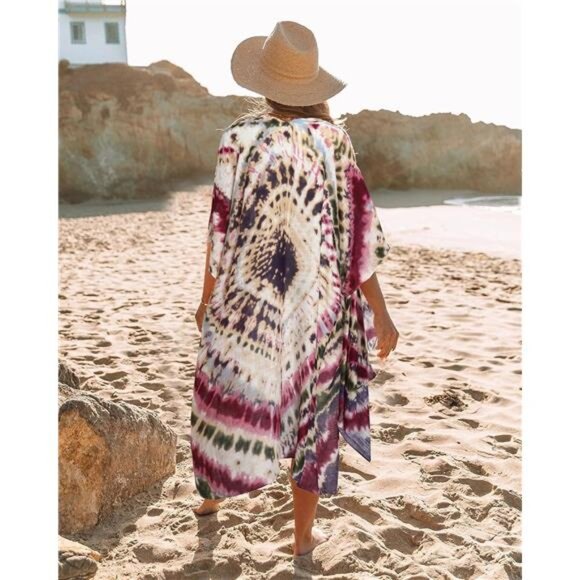 Kimonos Swimsuit Coverup Lightweight 013 - Picture 2 of 5